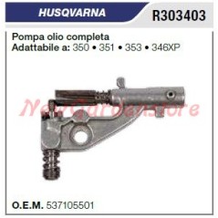 HUSQVARNA chainsaw oil pump 350 351 353 346XP R303403 537 105501