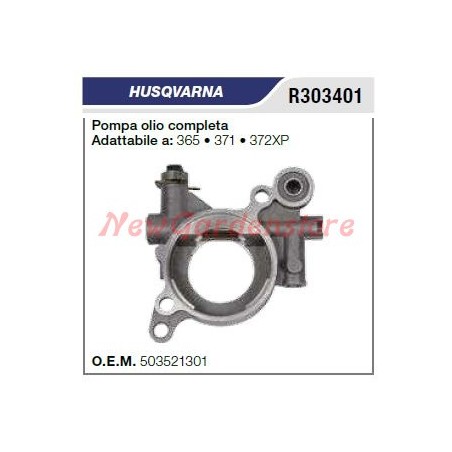 Oil pump HUSQVARNA chainsaw 365 371 372XP R303401 | Newgardenstore.eu