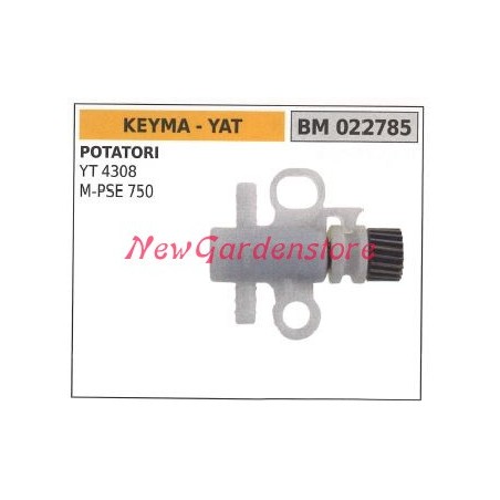 KEYMA pompe à huile moteur élagueuse YT 4308 M-PSE 750 022785 | Newgardenstore.eu
