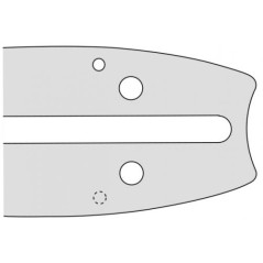 Kettensägeschiene Länge 35cm Teilung 3/8'' Dicke 1,3mm kompatibel OREGON K095 | Newgardenstore.eu