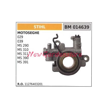 Bomba de aceite del motor para motosierras STIHL 029 039 MS 290 310 311 390 391 014639