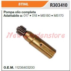 Pompa olio STIHL motosega 017 018 MS180 MS170 R303410