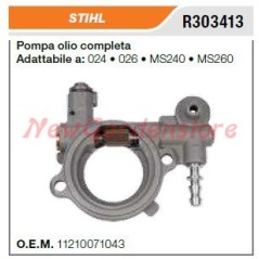 Pompe à huile STIHL 024 026 MS240 MS260 R303413 | Newgardenstore.eu
