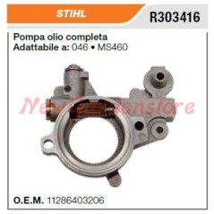 Bomba de aceite para motosierras STIHL 046 MS460 R303416 | Newgardenstore.eu