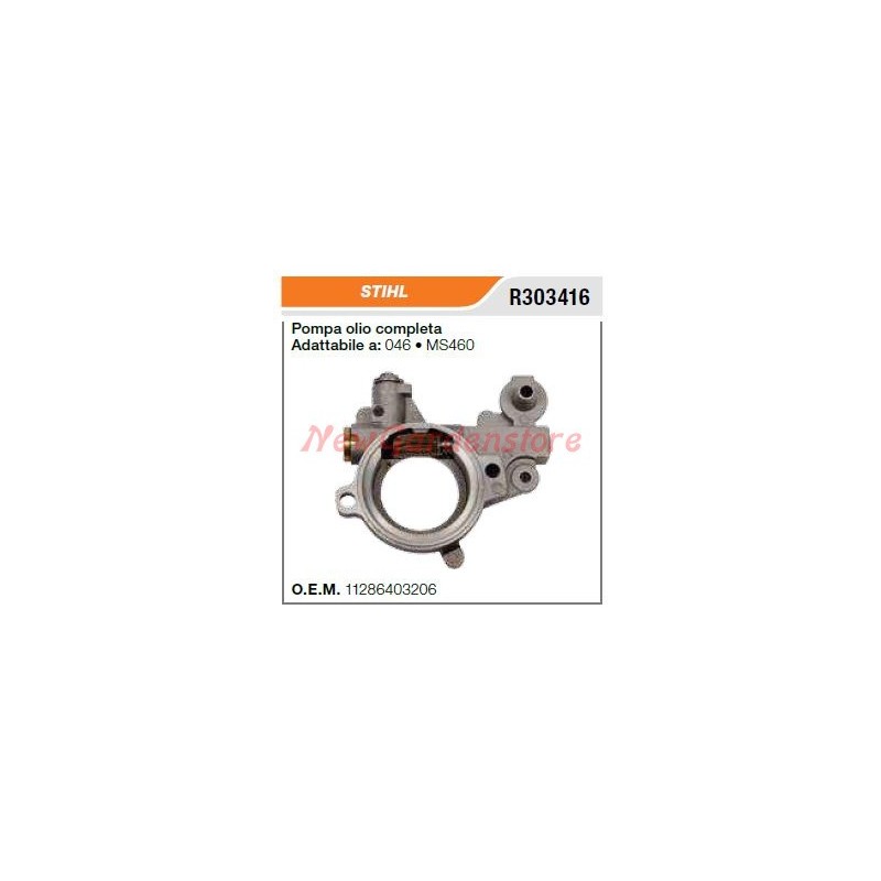 Bomba de aceite para motosierras STIHL 046 MS460 R303416