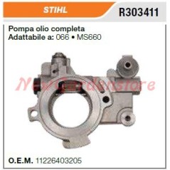 Bomba de aceite para motosierras STIHL 066 MS660 R303411