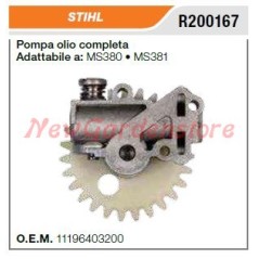 Pompa olio STIHL motosega MS380 381 R200167 11196403200 COMPATIBILE