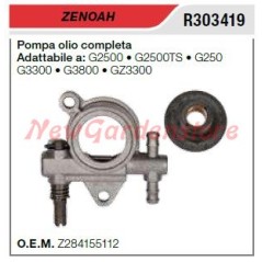 Pompe à huile ZENOAH G2500 2500TS 250 3300 3800 GZ3300 R303419