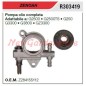 Pompe à huile ZENOAH G2500 2500TS 250 3300 3800 GZ3300 R303419