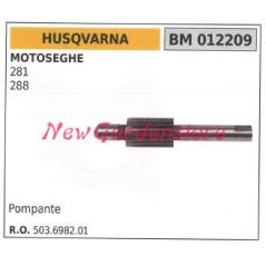 Pompe Pompe à huile HUSQVARNA moteur tronçonneuse 281 288 012209 | Newgardenstore.eu