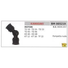 Petrol blend primer KAWASAKI TD18 TD24 TD33 brushcutter 49049-2057 | Newgardenstore.eu