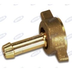 Hose connector with flaps 8mm for spraying 01301