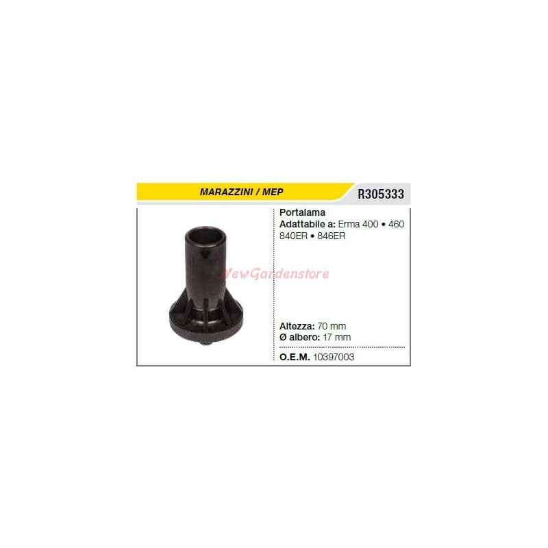 MEP portacuchillas cortacésped ERMA 400 460 840ER 846ER R305333