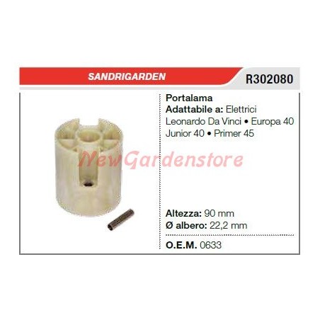 SANDRIGARDEN Elektro-Rasenmäher Klingenhalter europe 40 R302080 | Newgardenstore.eu