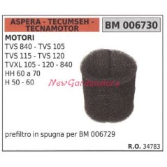 Prefiltro aria ASPERA motore rasaerba tosaerba tagliaerba TVS 840 105 115 006730 | Newgardenstore.eu