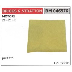 BRIGGS & STRATTON lawn mower mower air prefilter 20 21HP | Newgardenstore.eu