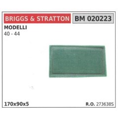 BRIGGS&STRATTON air prefilter for lawn mower mowers 40 44