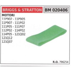 BRIGGS&STRATTON filtre à air pour tondeuse à gazon 11P902 11P905 796254