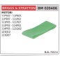 BRIGGS&STRATTON prefiltro aire cortacésped 11P902 11P905 796254