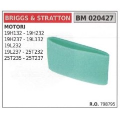 BRIGGS&STRATTON prefiltro de aire cortacésped cortacésped 19H132