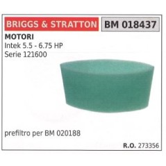 Prefiltro aria BRIGGS&STRATTON rasaerba tosaerba tagliaerba intek 5.5 6.75hp | Newgardenstore.eu