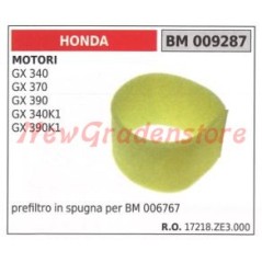 Sponge air prefilter HONDA engine GX 340 370 370 390K1 390K1 009287