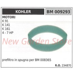 Prefiltro aria in spugna KOHLER trattorino rasaerba K 91 141 161 4 7 HP 009293 | Newgardenstore.eu