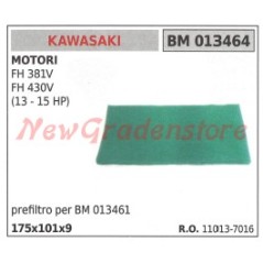Air prefilter KAWASAKI engine FH 381V 430V 13 15 HP 013464