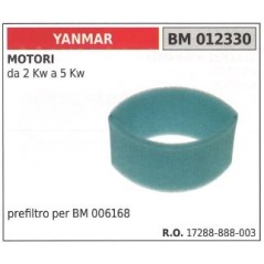YANMAR air prefilter for 2 Kw to 5 Kw engine 012330