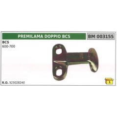 Pré-lame double pour tracteur agricole BCS 600 700 | Newgardenstore.eu