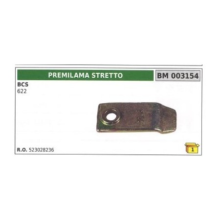 Premilama stretto per trattore agricolo BCS 622 falciatrice | Newgardenstore.eu