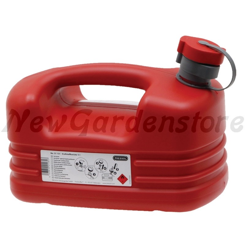 Pressol plastic fuel canister 5 litres 50021131