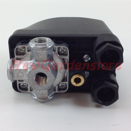 Universal pressure switch for single-phase compressor 3 -12/A 4-way 1/4'