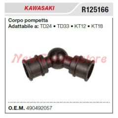 KAWASAKI primer for brushcutter carburettor TD24 33 KT12 18 R125166 | Newgardenstore.eu