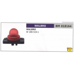 Primer miscela benzina WALBRO W 188-519-1 carburatore decespugliatore 018164 | Newgardenstore.eu
