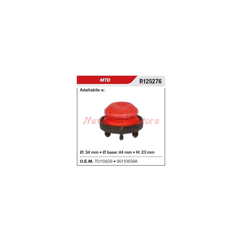 TECUMSEH cebador para carburador de tractor cortacésped AV520 R125276