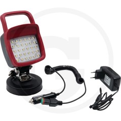 LED work floodlight magnet attachment integrated battery (duration 4 to 8 h)