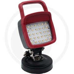 LED work floodlight magnet attachment integrated battery (duration 4 to 8 h) | Newgardenstore.eu