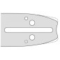 Barre de scie à chaîne longueur 50cm pas 3/8" épaisseur 1.3 mm compatible OREGON K095