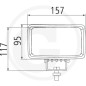 Projecteur de travail à led éclairage large 10-30 V