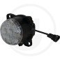 Led work floodlight wide-range illumination 10-30 V