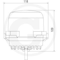 Arbeitsscheinwerfer led weitreichende beleuchtung 10-30 V | Newgardenstore.eu