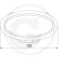 Projecteur de travail à diodes électroluminescentes champ proche / champ lointain 10-30 V