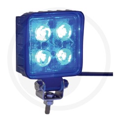 Proyector de trabajo led para barra pulverizadora 12-24 V montaje en soporte recto | Newgardenstore.eu