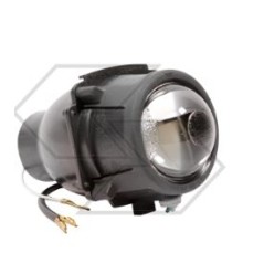 Elliptical headlight 1 light right and left dipped headlight for agricultural tractor | Newgardenstore.eu