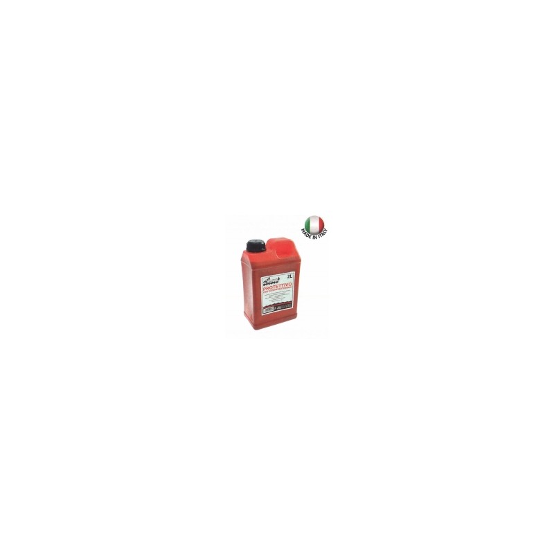 Protector cadena motosierra rojo 2 litros refrigerante antioxidante 002082