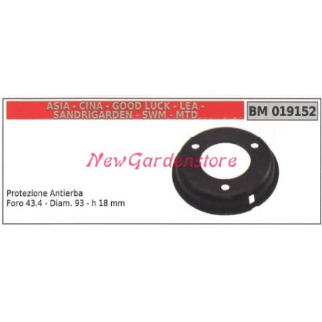 Grass guard CINA bevel gear pair brushcutter 019152 | Newgardenstore.eu