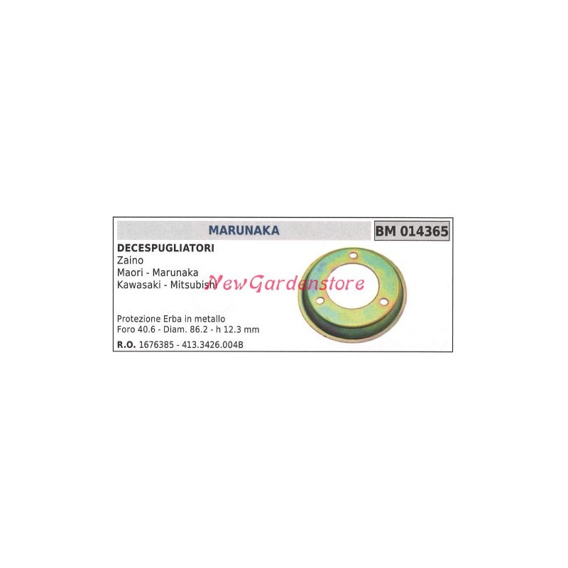 Protezione erba coppia conica MARUNAKA decespugliatore zaino maori 014365