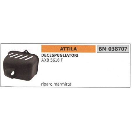 Protezione Marmitta ATTILA decespugliatore AXB 5616F 038707 | Newgardenstore.eu