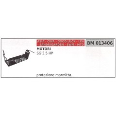 Protezione marmitta CINA tagliaerba tosaerba rasaerba SG 3.5 HP 013406